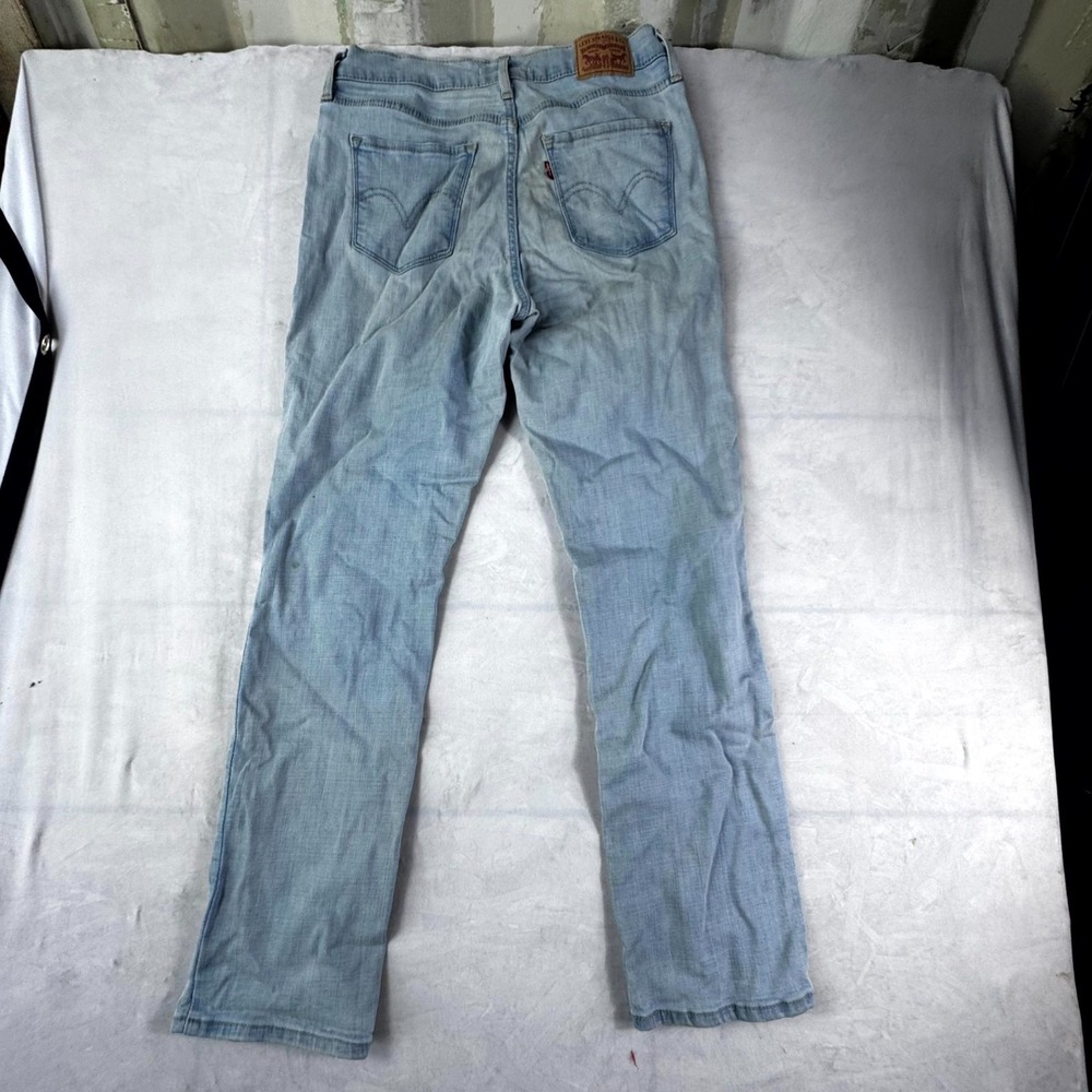 Levi's Classic Fit Straight Leg Jeans Womens 6 Blue Denim Straight Leg Red Tab